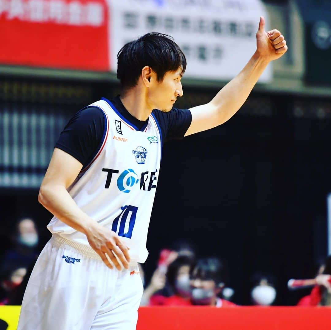 岡田優介のインスタグラム：「#bleague #earthfriends #earthfriendstokyoz #Bリーグ #アスフレ #アースフレンズ東京Z」