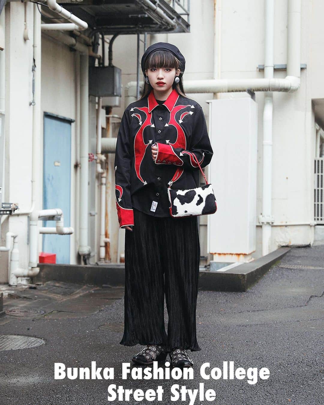 Droptokyoさんのインスタグラム写真 - (DroptokyoInstagram)「BUNKA FASHION COLLEGE SNAP  @bunka_fc  #文化服装学院 #pr#bunkafashioncollege#pr#streetstyle#droptokyo#tokyo#japan#streetscene#streetfashion#streetwear#streetculture#fashion#shibuya#shinjuku Photography: @fumiyahitomi」12月7日 14時19分 - drop_tokyo