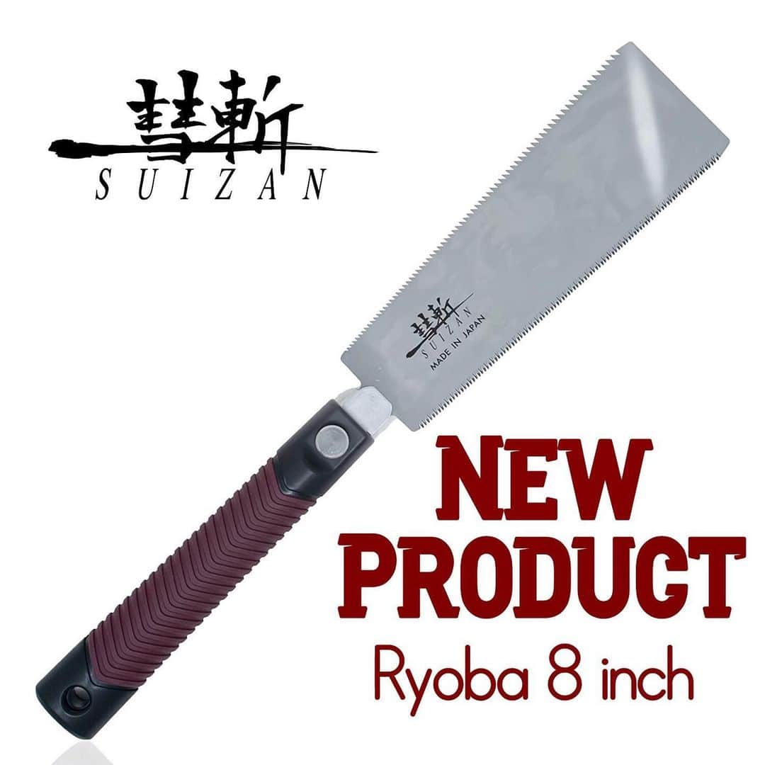 SUIZAN JAPANさんのインスタグラム写真 - (SUIZAN JAPANInstagram)「🔥NOW ON SALE🔥 We have released Ryoba double edge saw 8" on Amazon.com. Please check it out!!﻿ ﻿ Blade Thickness : 0.02 inch﻿ Kerf Width : 0.03 inch﻿ TPI : 14﻿ ﻿ #suizan #suizanjapan #japanesesaw #japanesesaws #japanesetool #japanesetools #craftsman #craftsmanship #handsaw #pullsaw #ryoba #dozuki #dovetail #flushcut #woodwork #woodworker #woodworkers #woodworking #woodworkingtools #diy #diyideas #japanesestyle #japanlife」12月7日 14時37分 - suizan_japan