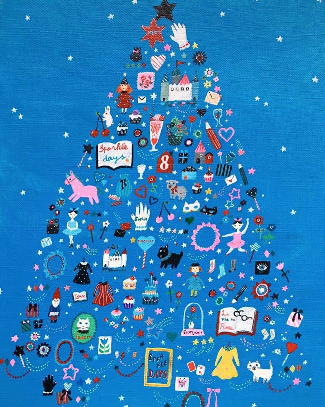 北岸由美のインスタグラム：「#クリスマスツリーの日 #yumikitagishi」