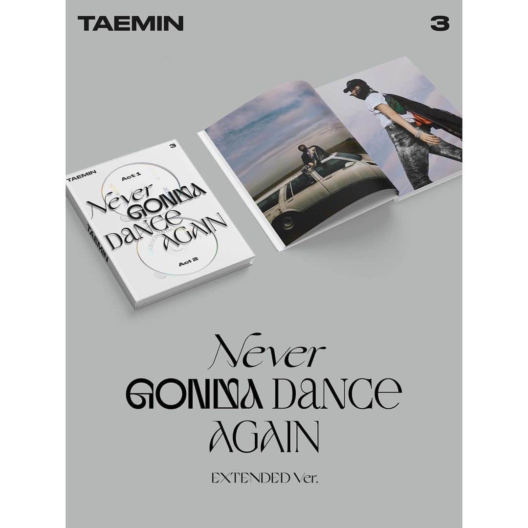 SHINeeさんのインスタグラム写真 - (SHINeeInstagram)「TAEMIN 태민 [Never Gonna Dance Again] (Extended Ver.) - Album Details  See more 👉🏻 taemin.smtown.com  #태민 #TAEMIN @lm_____ltm #샤이니 #SHINee #NeverGonnaDanceAgain #Act1 #Act2 #2KIDS #투키즈 #Criminal #크리미널 #IDEA #이데아 #태민만의_아이덴티티_이데아」12月7日 16時01分 - shinee