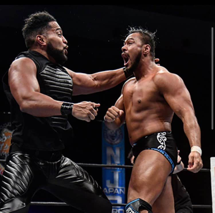 トーア・ヘナーレのインスタグラム：「I don’t think anyone hits as hard as @tangaloanjpw , but that’s how we do in Hawaiiki. #njwtl #njpw #henare #warriorwrestling」