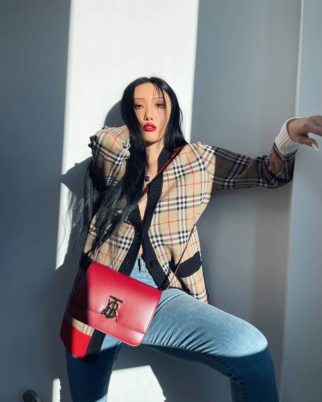 ファサさんのインスタグラム写真 - (ファサInstagram)「@burberry #Burberry #TheTBBag #광고」12月7日 16時16分 - _mariahwasa