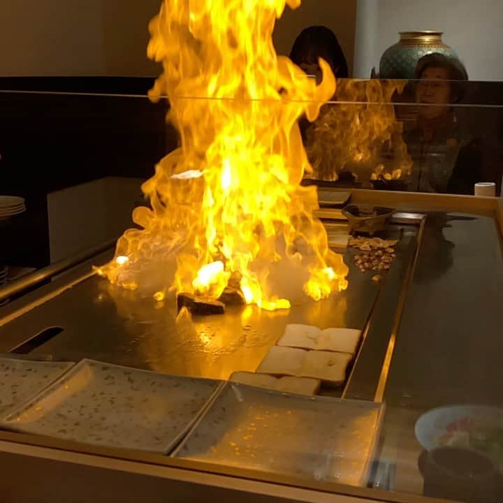 鈴木爽のインスタグラム：「先日、ミスティーンジャパングランプリのお祝いに鉄板焼きに連れて行って頂きました✨ありがとうございます🎀美味しかったです！  その後、GUCCIの前身コーデで撮影して頂きました！貴重な経験ができて良かったです😆  #お祝い #ありがとうございます #鉄板焼き #gucci」