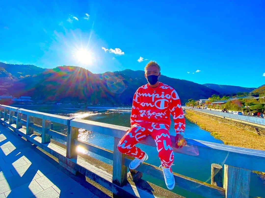 亀田京之介のインスタグラム：「. . .  Thank you for the best time  #京都🍁」