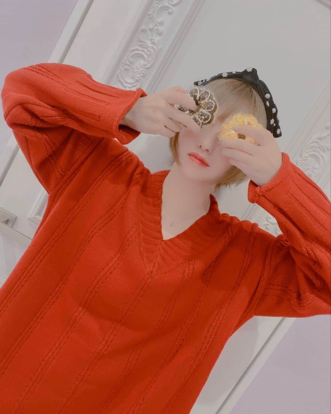 のインスタグラム：「ドーナツ目🍩  #あゆくま #千鳥」