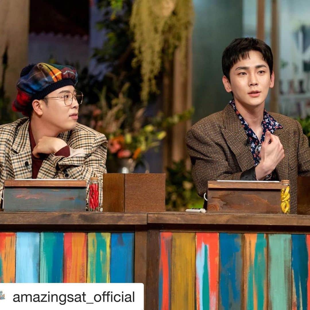 Block Bのインスタグラム：「#Repost @amazingsat_official with @get_repost ・・・ 형아 멋져..」