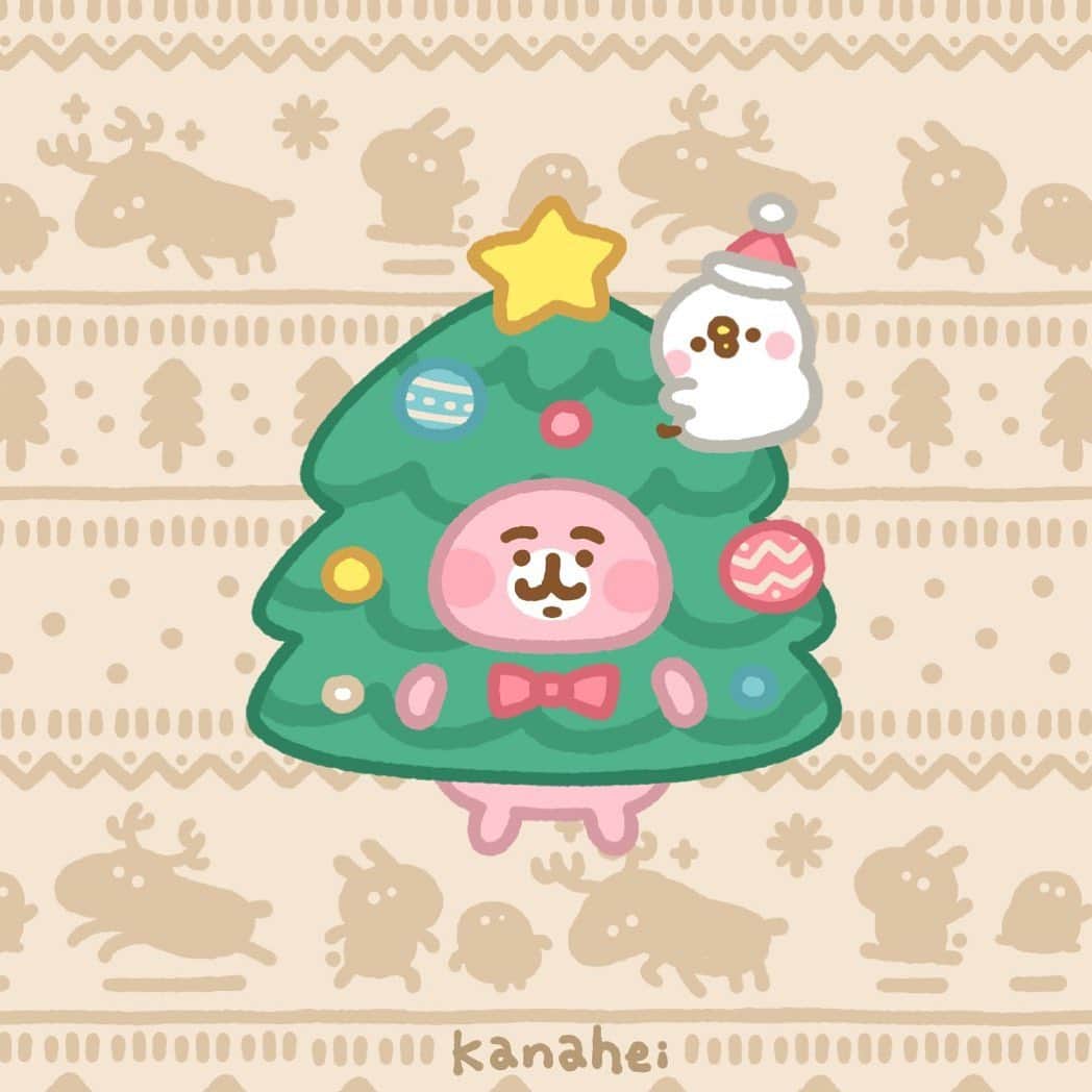 カナヘイのインスタグラム：「そろそろツリー飾りたい…  #クリスマスツリーの日 #kanahei #卡娜赫拉 #卡娜赫拉的小動物」
