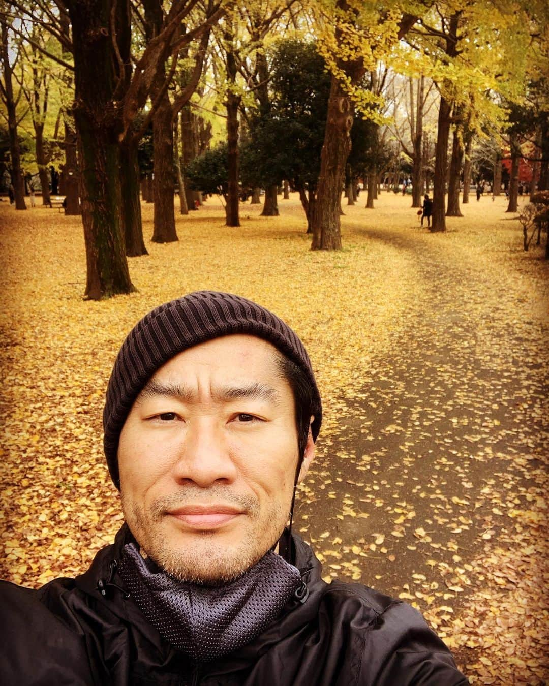 平山祐介さんのインスタグラム写真 - (平山祐介Instagram)「Autumn residual scent…  #yoyogipark #hangout #takeawalk  #代々木公園 #散歩 #晩秋 #初冬  #beanie #newera #yellowgold  #平山祐介 #yusukehirayama」12月7日 20時07分 - yusukehirayama_