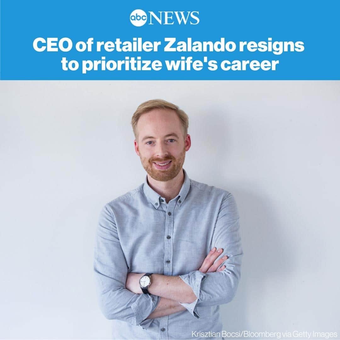 ABC Newsさんのインスタグラム写真 - (ABC NewsInstagram)「The chief executive of online fashion retailer Zalando is stepping down to focus on his family, saying his wife’s career should “take priority” in the coming years. MORE AT LINK IN BIO.」12月7日 20時20分 - abcnews