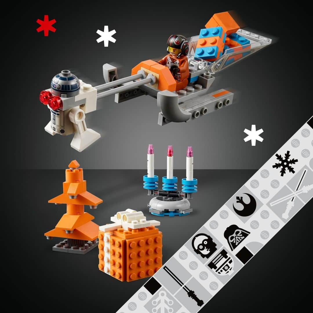 LEGOさんのインスタグラム写真 - (LEGOInstagram)「Share the fun side of the Force! With every LEGO Star Wars inspired mini-build you share with #BuildToGive, we will donate a LEGO set to a child in need of play.」12月7日 21時00分 - lego