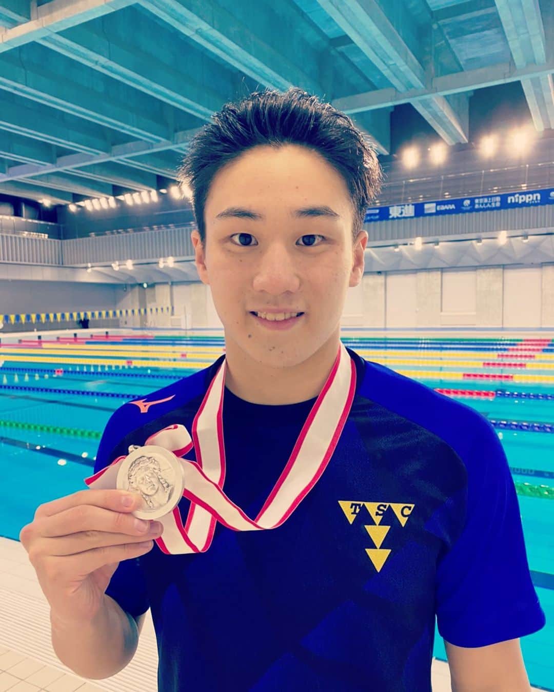 佐藤翔馬のインスタグラム：「2020/12/06 200m平泳ぎ 2:07.69(1:00.95) 2位でした🥈 今回負けてしまったことを糧にまた頑張ります！  #初の1分入り」
