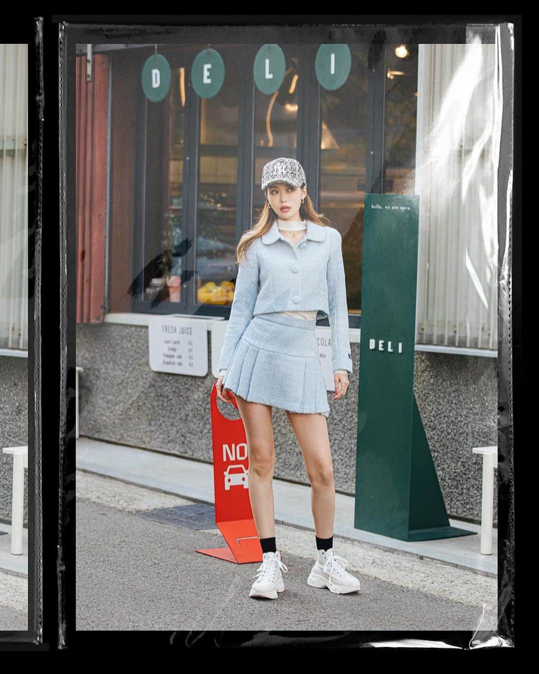 가로수길 , Seoulのインスタグラム：「Street @avely_ 🔥🔥 오랜만에 압구정에서 마주친 상아님」