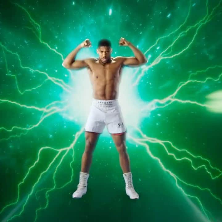 アンソニー・ジョシュアのインスタグラム：「Fight week, don’t sweat it, smell ready ✔️ @lynx」