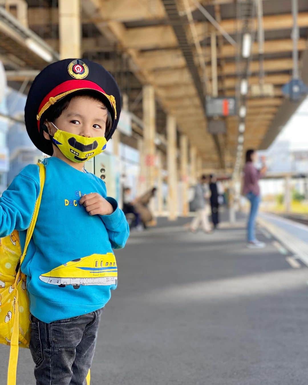 永井聖一のインスタグラム：「HBD my darling beautiful train boy👼🚃🎂」