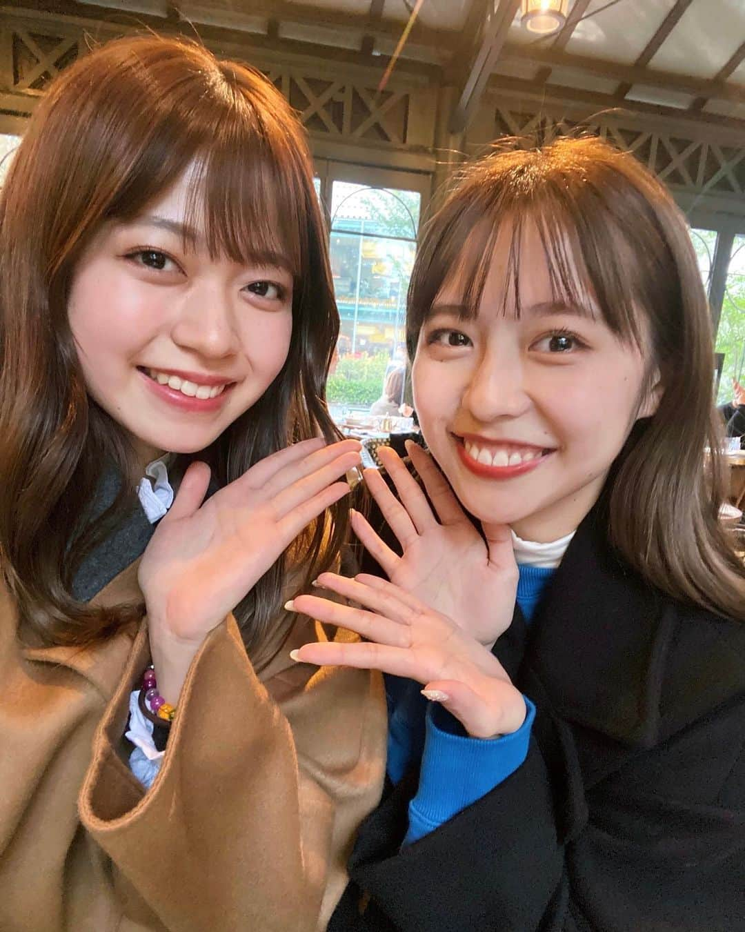 潘佳伊さんのインスタグラム写真 - (潘佳伊Instagram)「渚ちゃんと一緒にランチ行ってきました🌷  ミス同志社グランプリおめでとう💐 また東京来たら会おうね〜🧚🏻‍♀️✨  #代官山 #代官山ランチ #代官山カフェ」12月7日 21時32分 - hankaichan