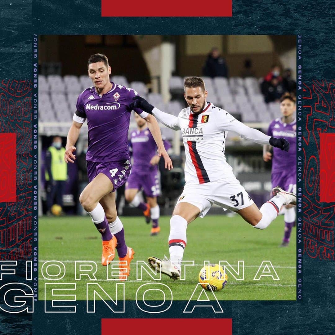 ジェノアCFCさんのインスタグラム写真 - (ジェノアCFCInstagram)「⚽️ #FiorentinaGenoa 1️⃣-1️⃣」12月8日 7時14分 - genoacfc
