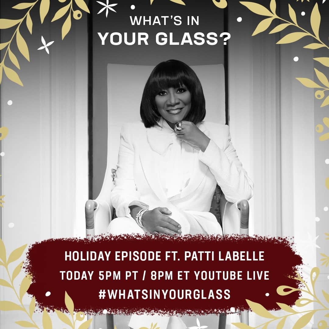 カーメロ・アンソニーのインスタグラム：「The legendary singer, songwriter, actress, and businesswoman @mspattilabelle is my special guest for today's "What's In Your Glass?". Join us on YouTube Live and Twitter at 5pm PT/8pm ET. Link in bio. #WhatsInYourGlass #STAYME7O」