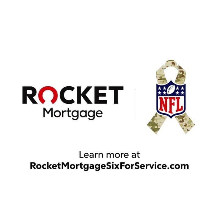 パトリック・ピーターソンのインスタグラム：「Did you know that in the month of November there were 384 touchdowns around the @nfl ??!! Well thanks to the @rocketmortgage ‘s  #SixForService campaign, 384 touchdowns = a $384,000 donation from @rocketmortgage toward ending veteran homelessness!! Learn more: —> https://bit.ly/2KY3vIo (link in bio)  #SixForService #Partner #SaluteToService」