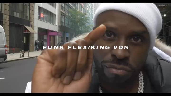 ファンクマスター・フレックスのインスタグラム：「@FunkFlex / @kingvonfrmdao PRE-SAVE LINK IN BIO! DROPS THIS THURSDAY! As I make my @spotify / @applemusic / @tidal / @deezer debut. @inflexwetrust films / records. 🎥 @juganot @bmcbeats killing em! Thank u to the family / Management /Label for allowing us to put together a college fund for Vons children. Rest well my brother.」