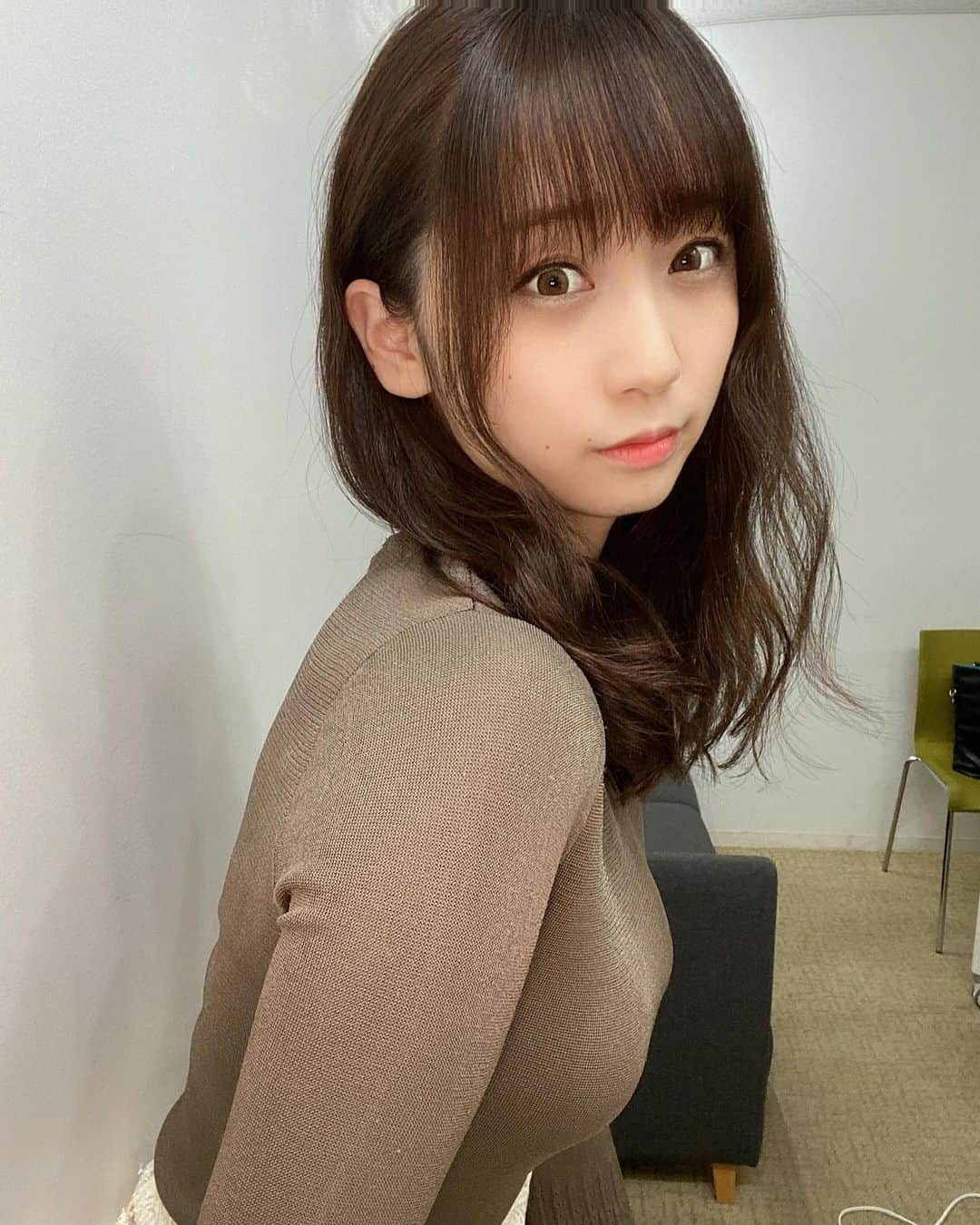 伊織もえさんのインスタグラム写真 - (伊織もえInstagram)「ニット🌸🌸」12月7日 23時46分 - moe_five