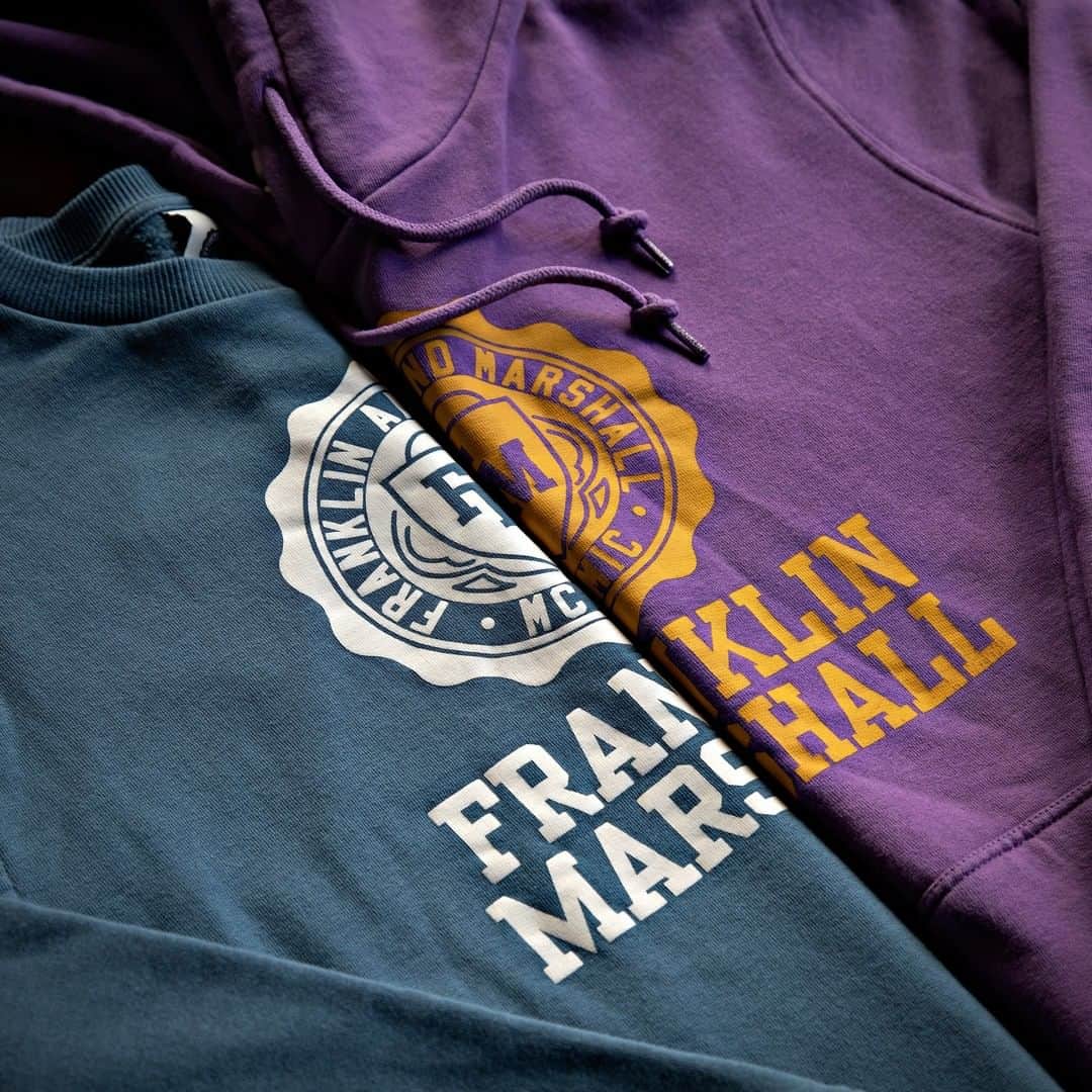 フランクリン&マーシャルのインスタグラム：「FRANKLIN & MARSHALL  FW2020 COLLECTION   Meet us half way	  #franklinandmarshall #newcollection #hoodie #tshirt」