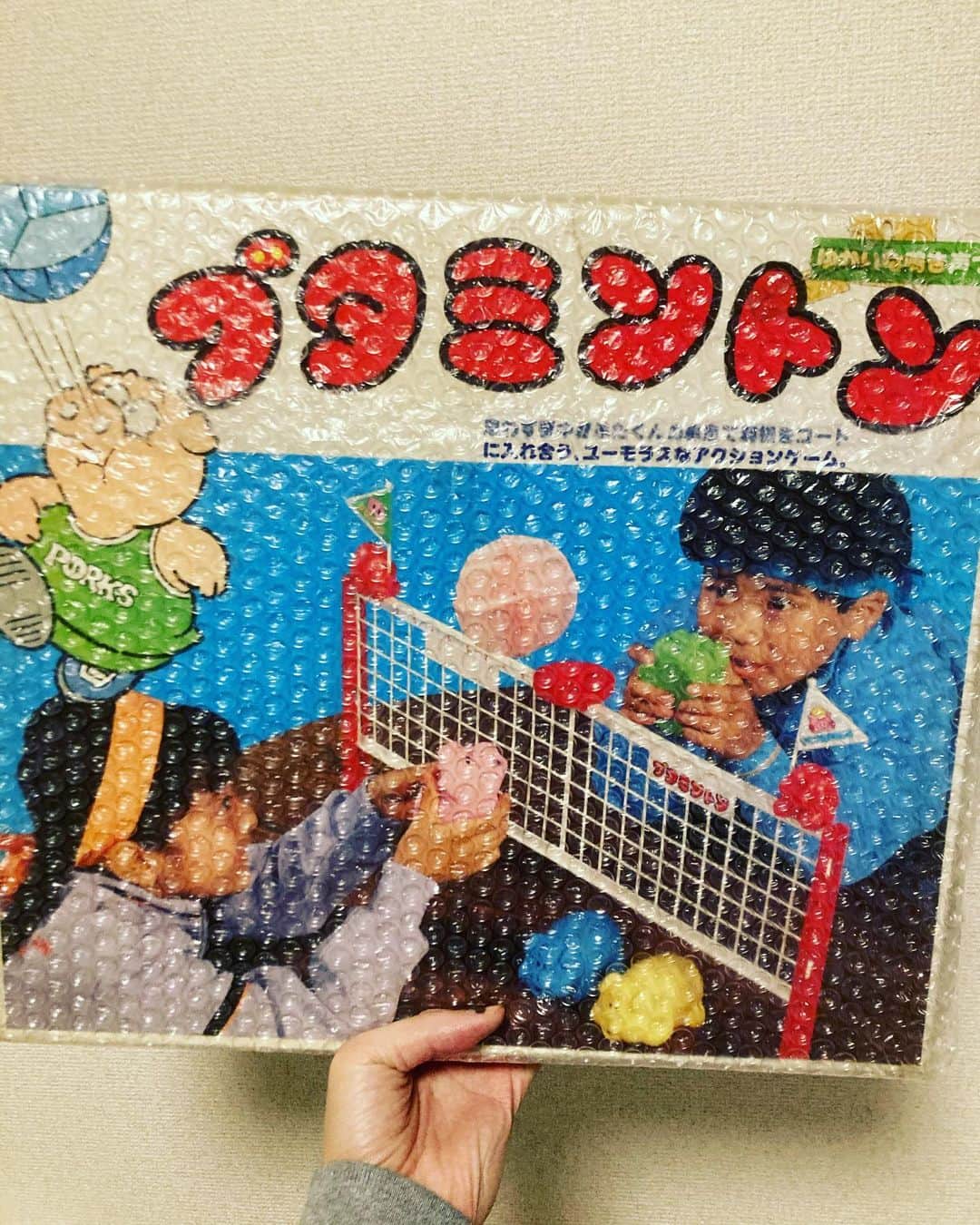 山田義孝のインスタグラム：「🐷🐷🐷 ちょっと早い自分への 誕生日プレゼント。 #ブタミントン」