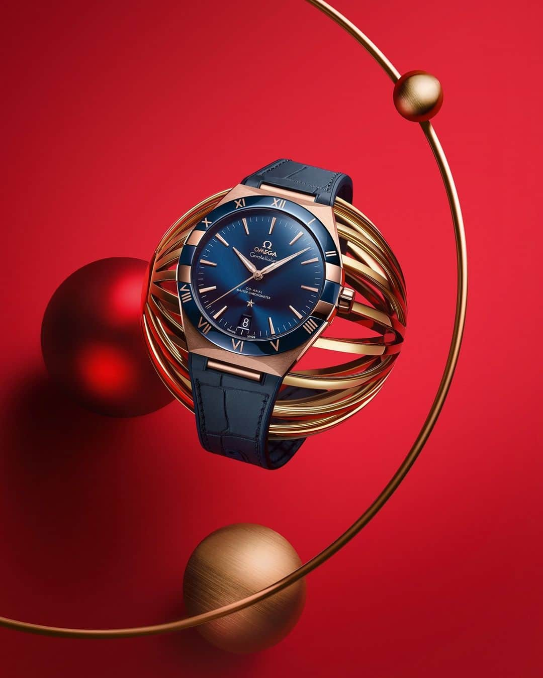 オメガさんのインスタグラム写真 - (オメガInstagram)「#OMEGAConstellation For the star on your gift list. #OMEGA's Constellation in Sedna™ gold.」12月8日 1時00分 - omega