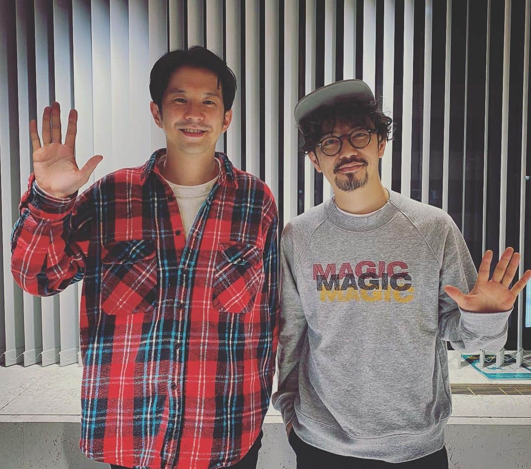 後藤正文のインスタグラム：「Keishiに会った。他愛もない話で笑った。今年は一緒にスタジオに入れて良かった。」