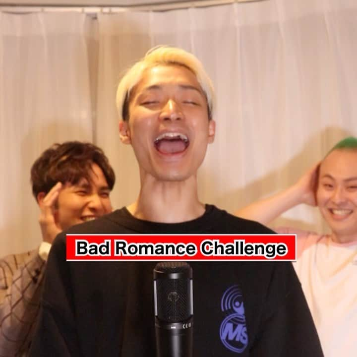 大村ジーニアスのインスタグラム：「#badromancechallenge #ladygaga #大村ジーニアス #ラニーノーズ #ラニーラニーラニー#youtube #チャンネル登録よろしくお願いします」