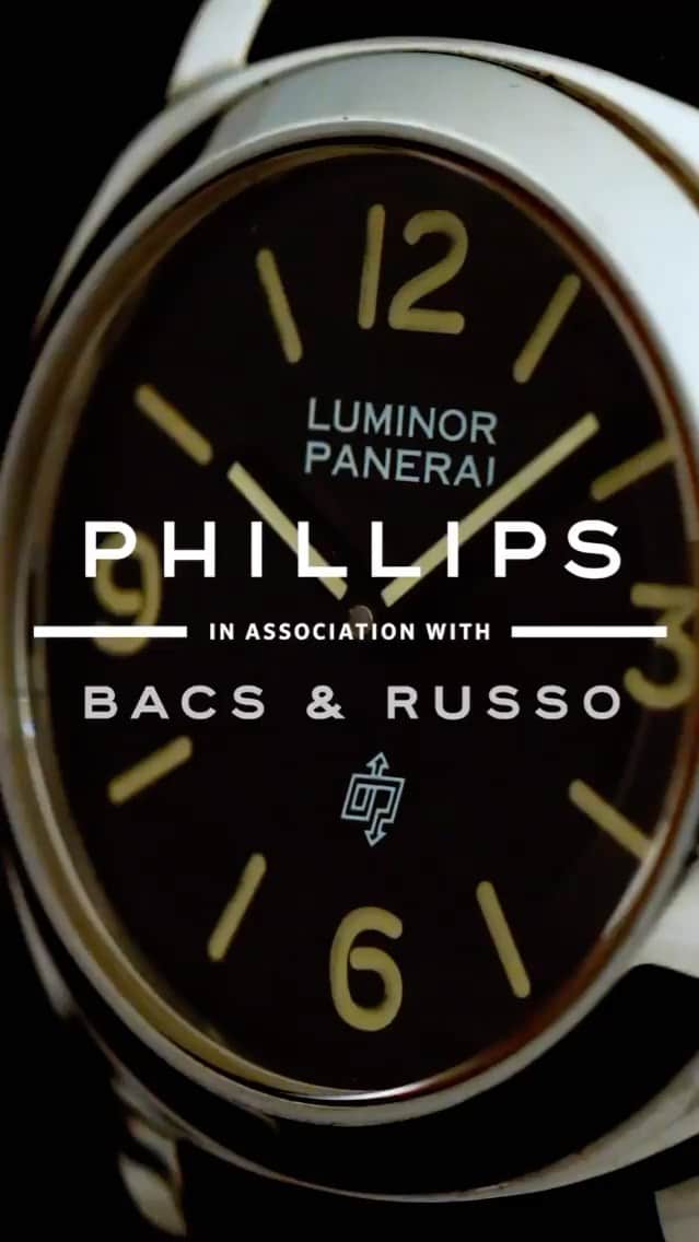 パネライのインスタグラム：「Here is a quick video from @phillipswatches of @officialslystallone talking about the watch that started it all in the main stream world for #Panerai. This piece of Panerai history is up for auction on December 12th.」