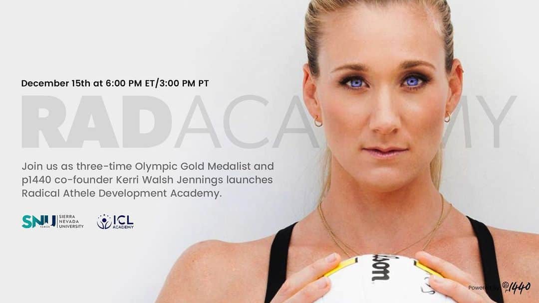 のインスタグラム：「JOIN ME 🙏 JOIN US ✨ 12.15.20   For a live sit down to discuss our upcoming launch of RAD ACADEMY 🔥 (RADICAL ATHLETIC DEVELOPMENT) in partnership with @platform1440 @sierranevadauniversity + @icl_academy   ✨ THIS IS THE REAL DEAL ✨   We are being called to adapt & elevate 🚀 this is my personal calling and I’d love to take on this challenge with you. RAD ACADEMY is designed to do just that.」