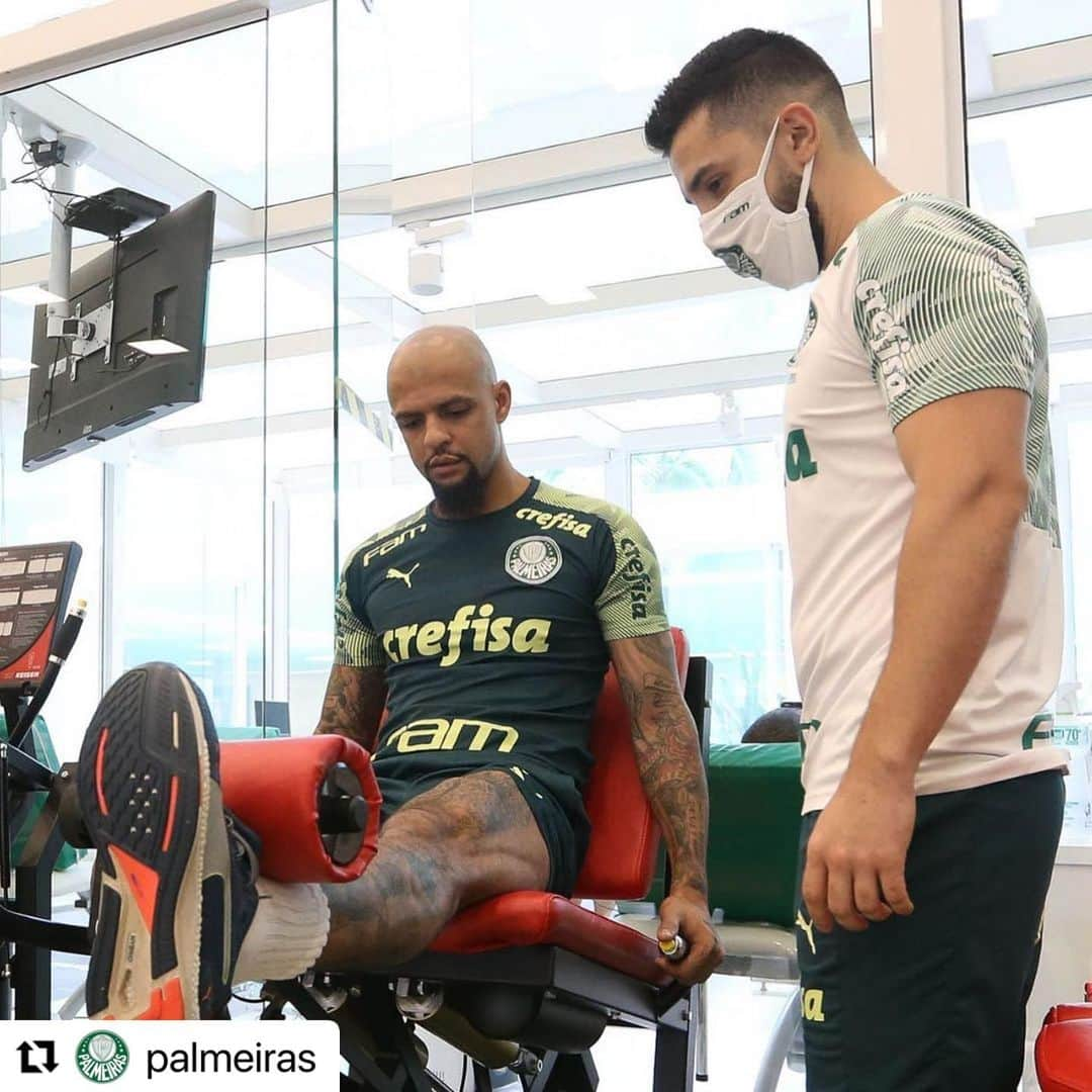 フェリペ・メロさんのインスタグラム写真 - (フェリペ・メロInstagram)「#Repost @palmeiras with @make_repost ・・・ VAMOS, CAPITÃO! 💪🐷 @felipemelo segue em recuperação acelerada na Academia. Em breve estaremos juntos em campo!  📷 Cesar Greco  #AvantiPalestra #Palmeiras #Verdão」12月8日 2時03分 - felipemelo