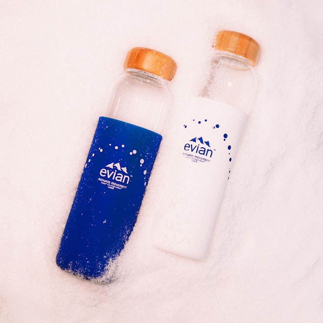 evianのインスタグラム：「Didn’t win the giveaway? There’s still time to get your hands on an evian x Virgil Abloh @somawater bottle in time for the holidays. Available to purchase directly for the 1st time ever on drinksoma.com!   Limited quantity available.   #evian #evianwater #evianxvirgilabloh #stayhydrated」