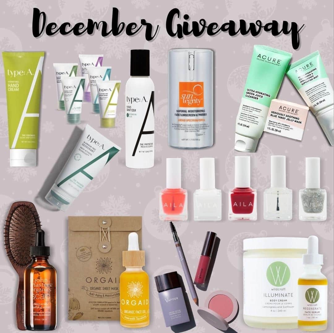 John Masters Organicsさんのインスタグラム写真 - (John Masters OrganicsInstagram)「✨ ✨ GIVEAWAY ALERT ✨ ✨⁠ ⁠ Let’s finish off 2020 with a big BANG! We’ve teamed up with some amazing brands to spread a little holiday cheer to ONE lucky winner 💚⁠ ⁠⁠⠀⁠ Here are the goodies:⁠⁠⠀⁠ ⁠ @acurebeauty - 1 Ultra Hydrating Cucumber Hyaluronic Superfine Mist, 1 Ultra Hydrating Green Juice Cleanser, 1 Seriously Soothing Blue Tansy Jelly mask⁠ @ailacosmetics - 1 Prime Base Coat, Better Than Gel Top Coat, ’Sarang’ Nail Lacquer, ‘Zweetchy Jones’ Nail Lacquer, ’So Fresh, So Clean’ Nail Lacquer⁠ @johnmastersorganics – 1 Scalp Serum & 1 Scalp Brush⁠ @orgaid – 1 Organic Face oil + Anti-Aging Organic Sheet Mask 4-pack (4 sheets)⁠ @suntegrity - 1 Natural Moisturizing Face Sunscreen & Primer SPF 30⁠ @typeadeodorant – 1 Charcoal Full Size Deo, 1 Mini Deo sampler set, 1 Hand Sanitizer, 1 Hand Lotion⁠ @vapourbeauty – $75.00 gift card code⁠ @wildcraftcare – 1 Regenerate Face Serum & 1 Illuminate Body Cream⁠ ⁠⁠⠀⁠ HOW TO ENTER:⁠⁠⠀⁠ 1. Follow all brands (@acurebeauty, @ailacosmetics, @johnmastersorganics, @orgaid, @suntegrity, @typeadeodorant, @vapourbeauty, @wildcraftcare)⁠ 2. 💚 Like this post!⁠⁠⠀⁠ 3. TAG two friends and tell us your goals for 2021!⁠⁠ ⁠⁠⠀⁠ You may enter on all accounts for multiple entries 😘⁠ ⁠ [*No purchase necessary. US and Canada residents only, contest ends Sunday, December 13, 2020, at 11:59 PM PST. Must be 18 years or older to win. By entering, you acknowledge that this giveaway is in no way sponsored, endorsed by or associated with Instagram. Winner will be randomly selected and notified directly by @ORGAID via Direct Message.]」12月8日 2時41分 - johnmastersorganics