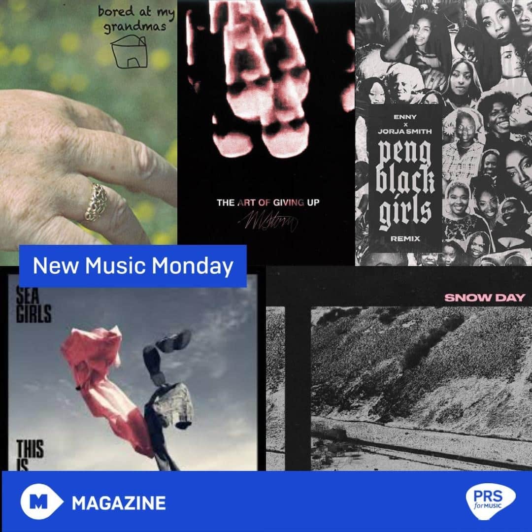 PRS for Musicのインスタグラム：「🎶 #NewMusicMonday time and this week we're enjoying new tunes from @shame, @ennyintegrity & @JorjaSmith_, @boredatmygrandmashouse, @SeaGirls and @maddystormmusic.  Check them out > LINK IN BIO」