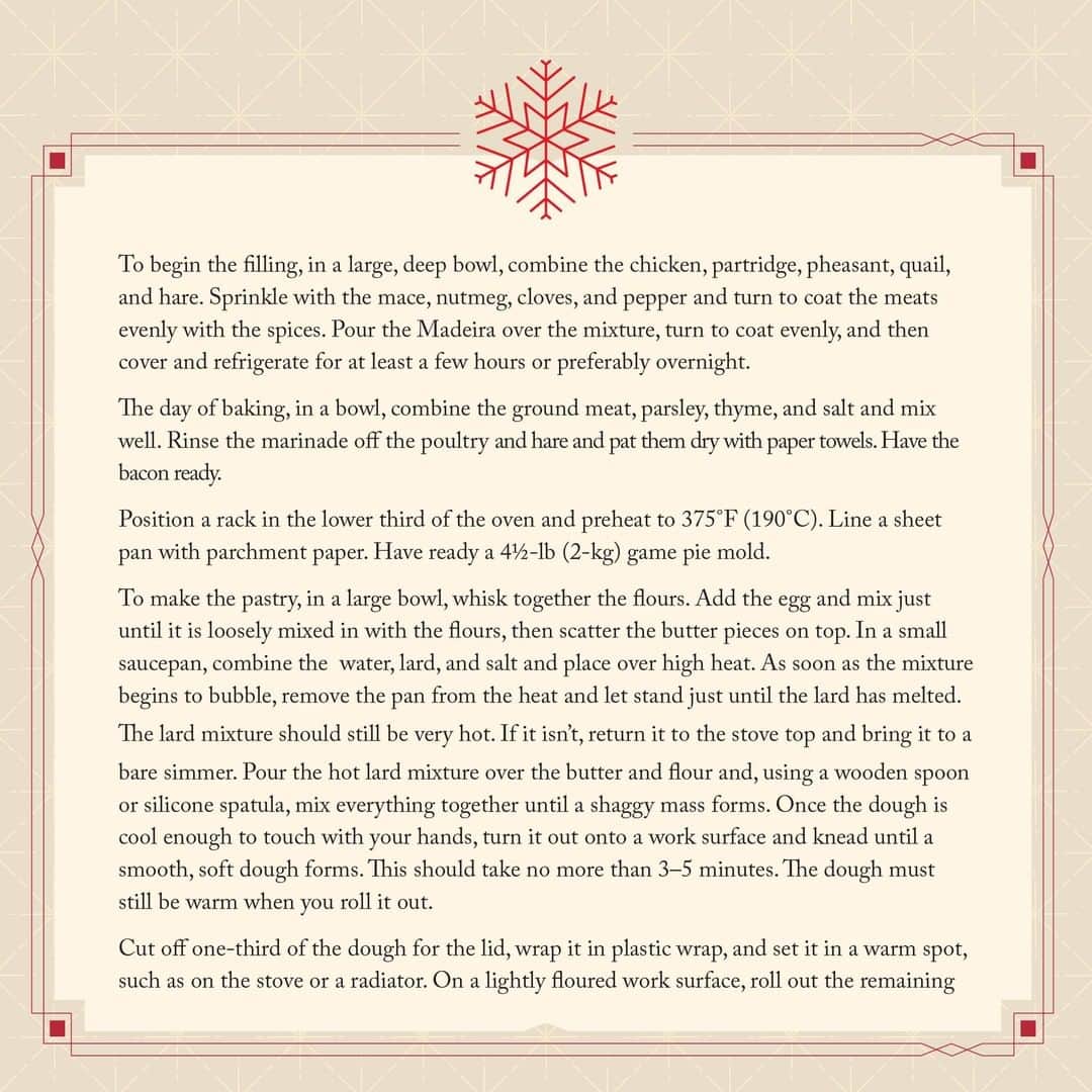 ダウントン・アビーさんのインスタグラム写真 - (ダウントン・アビーInstagram)「Set the perfect holiday table with helpful tips and authentic recipes like Yorkshire Christmas Pie from The Downton Abbey Christmas Cookbook. Link to order in bio @weldonowen #DowntonAbbey #DowntonAbbeyCookbook」12月8日 3時00分 - downtonabbey_official