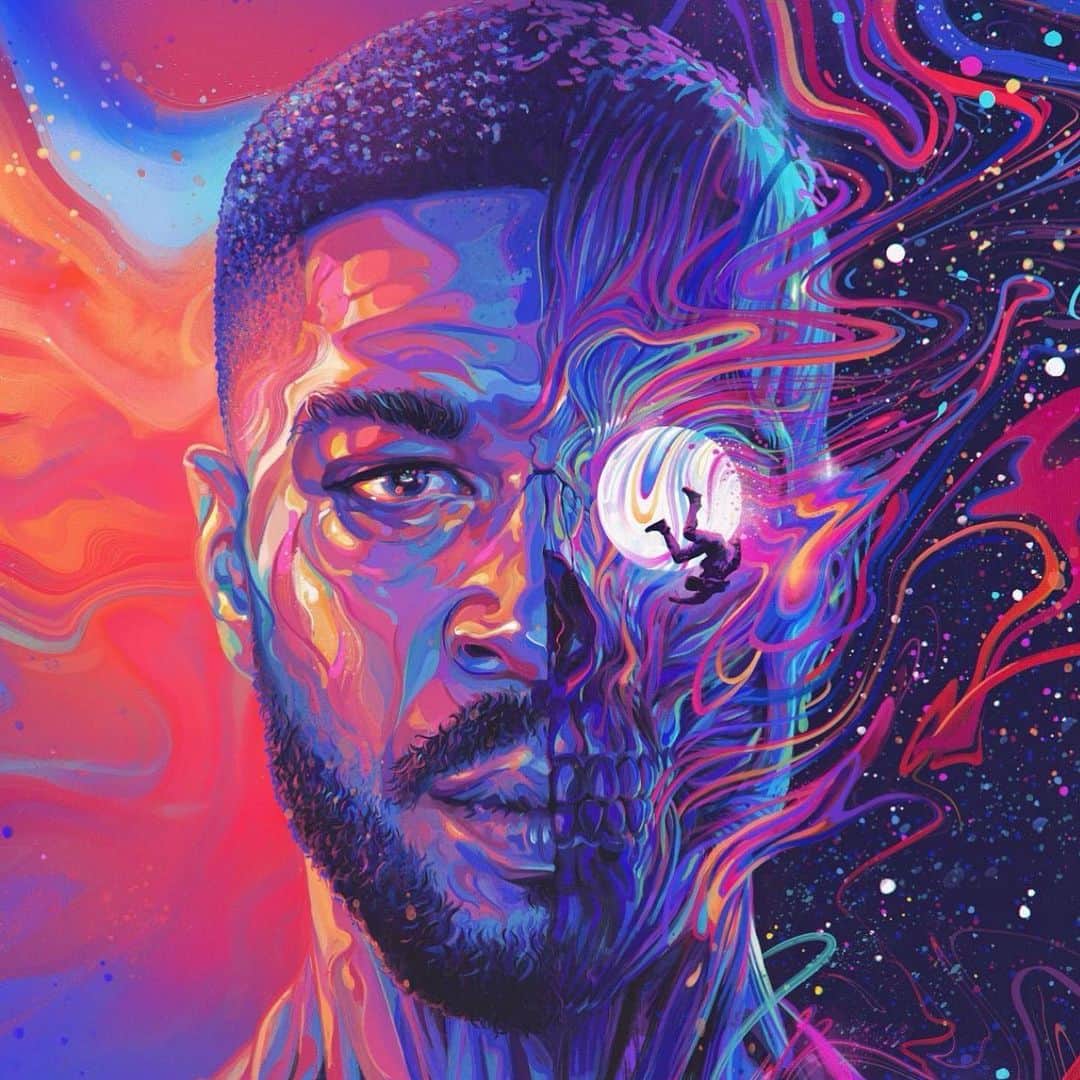ジェイデン・スミスのインスタグラム：「Man On The Moon III Dec 11th This Is Not A Drill」