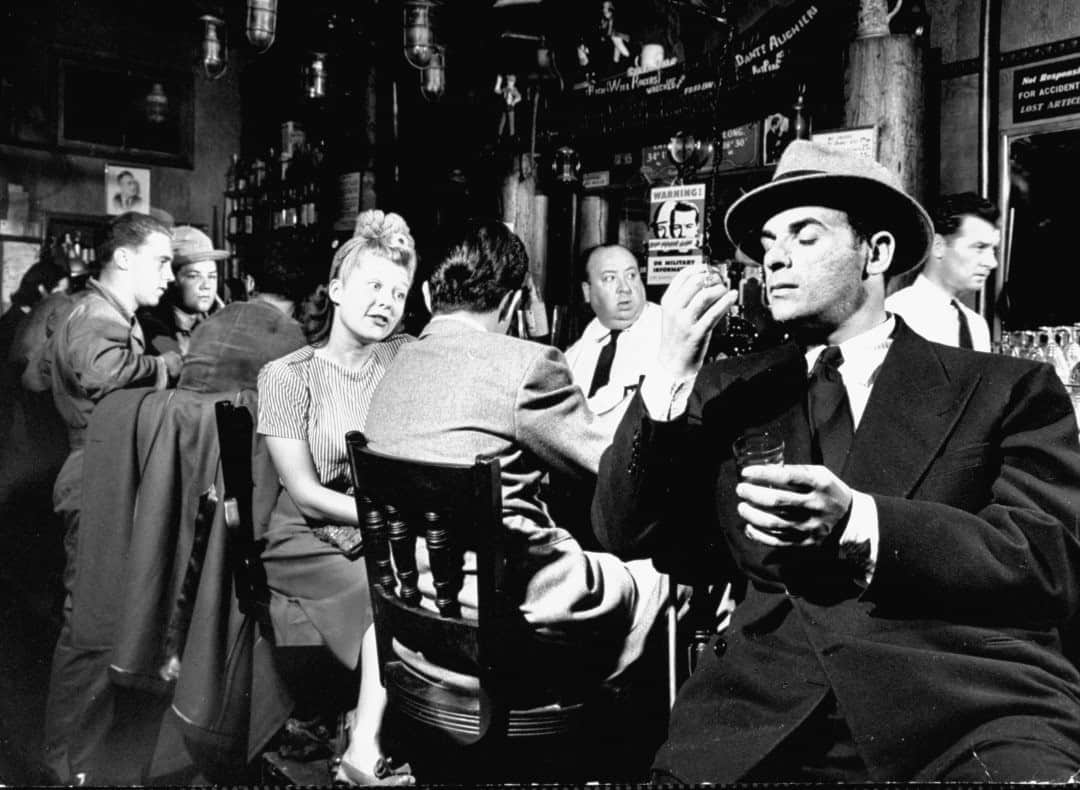 lifeのインスタグラム：「During World War II, LIFE commissioned Alfred Hitchcock to direct a 'picture story' for the magazine about the perils of rumors and misinformation. The story, 'Have You Heard?' premiered in the July 13, 1942 issue, complete with a cameo by Hitchcock himself. To 'watch' the picture story, tap the link in bio. (📷Eliot Elisofon / The LIFE Picture Collection)  #alfredhitchcock #filmhistory #1940s #misinformation」
