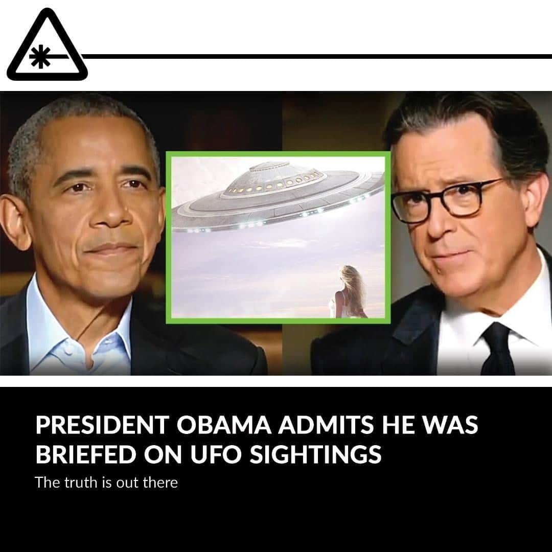 クリス・ハードウィックさんのインスタグラム写真 - (クリス・ハードウィックInstagram)「Stephen Colbert asked our 44th president Barack Obama if he ever asked about UFOs.⁠ link in bio」12月8日 4時02分 - nerdist