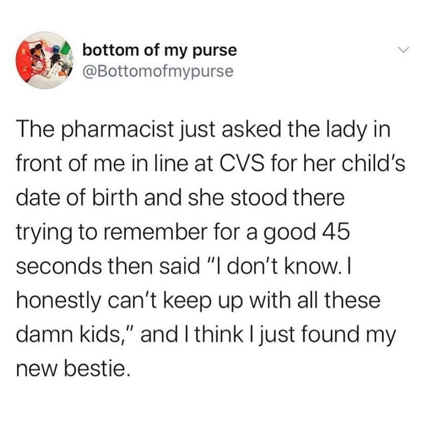 Average Parent Problemsのインスタグラム：「I can get the day, but please don’t ask me the year! // Credit: @fromthebottomofmypurse」
