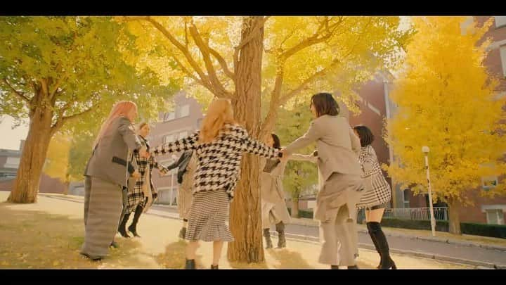 E-girlsのインスタグラム：「🍁🍁🍁﻿  ﻿ 🆕E-girls「So many stars」 ﻿ 　　　ミュージックビデオ公開﻿ ﻿ ﻿ 12/28(月)リリース﻿ ベストアルバム「E-girls」に収録される、﻿ 「So many stars」のミュージックビデオが﻿ 本日公開となりました✨✨✨﻿ ﻿ 銀杏並木の道を11人で歌いながら笑顔で歩く姿が印象的で、﻿ E-girlsのMusic Videoとしては初めて、﻿ダンスシーンがない 最初で最後の”踊らないMV”となっております😌﻿ ﻿ ぜひ、聴いてください😌✨﻿ ﻿ https://youtu.be/ygWRUeFgxaM  E-girls 11人からの"ありがとう"」