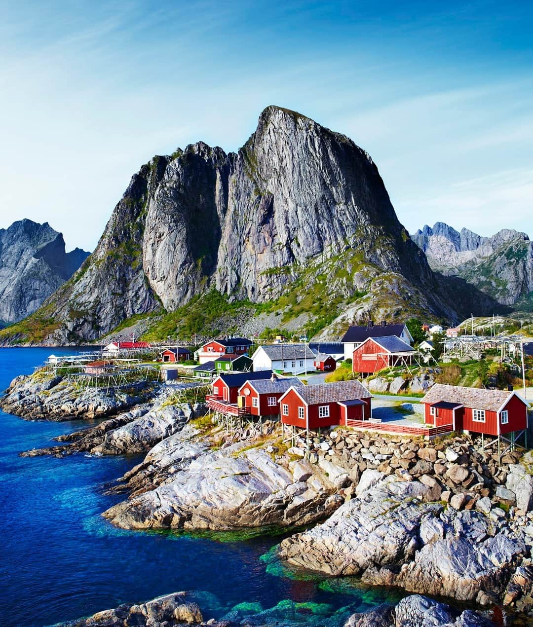 Lonely Planetのインスタグラム：「Norway’s Lofoten Islands, surrounded by Arctic waters, are far more than a scenic backdrop – the sea is the islands’ lifeblood, a source of great wealth and unforgettable stories.⠀⠀⠀⠀⠀⠀⠀⠀⠀ ⠀⠀⠀⠀⠀⠀⠀⠀⠀ Tap the link in our bio and take a look through our archive of travel writing to discover how the sea becomes part of your being when you visit this part of Norway.」