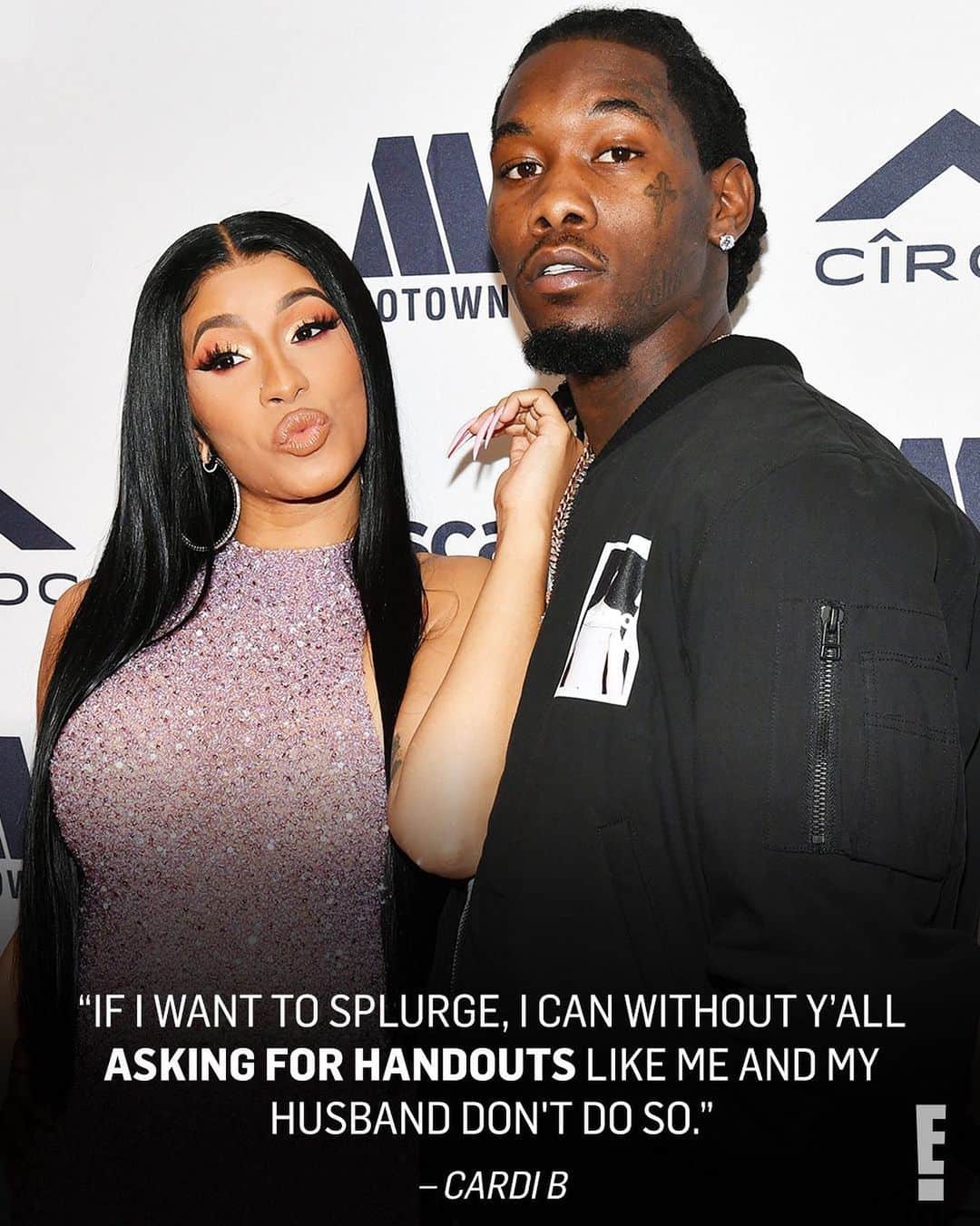 E! Onlineさんのインスタグラム写真 - (E! OnlineInstagram)「Cardi B faced backlash from fans on Twitter after asking whether or not she should buy a $88k bag. Her clapback about charity work, and help she's given in 2020, is in our bio. (📷: Getty)」12月8日 4時46分 - enews