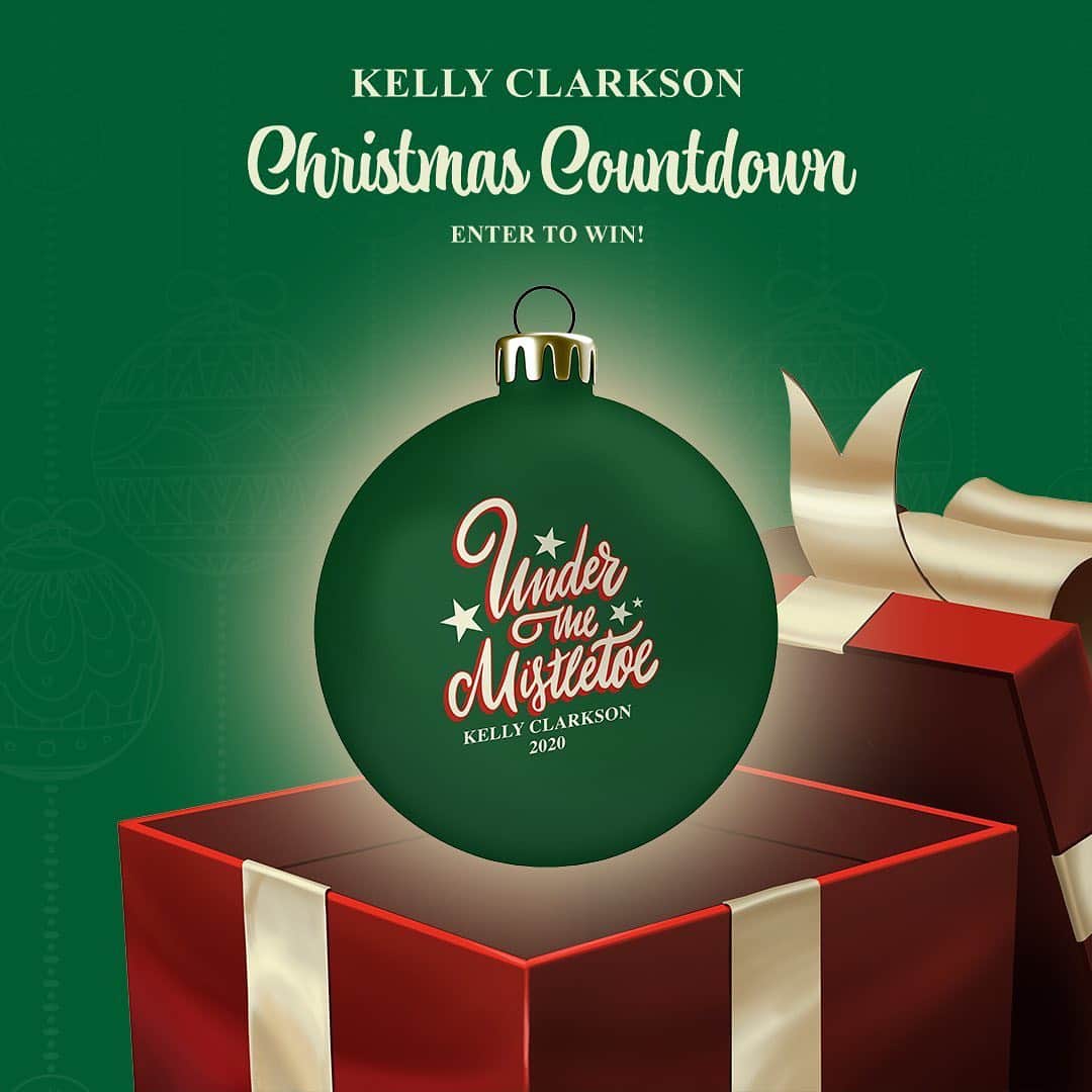 ケリー・クラークソンさんのインスタグラム写真 - (ケリー・クラークソンInstagram)「12 DAYS OF GIVEAWAYS! 🎁 This holiday season I'll be giving away TWELVE PRIZES for the Kelly Christmas Countdown 🎄❤️ The best part is you can re-enter the sweepstakes each day from 12/7-12/22! Enter today's for a chance to win a signed ornament from me! Link in bio.」12月8日 6時00分 - kellyclarkson