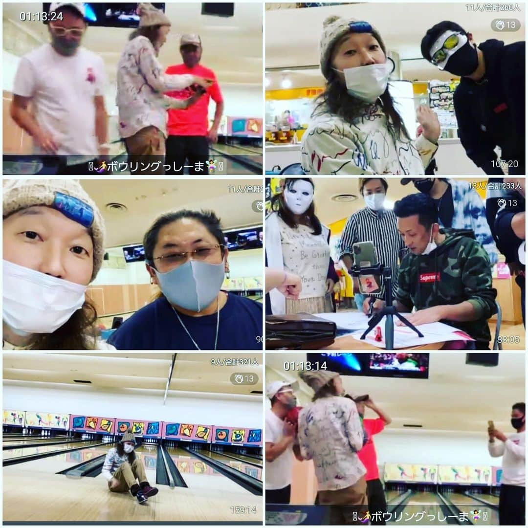 日出郎さんのインスタグラム写真 - (日出郎Instagram)「Bowlinggggg  #日出郎 #ボーリング #ツイキャス #ふわっち #配信者ボーリング大会 #よっしーま #うずら姫 #乙女三途会 #同世代」12月8日 6時16分 - hiderou1030