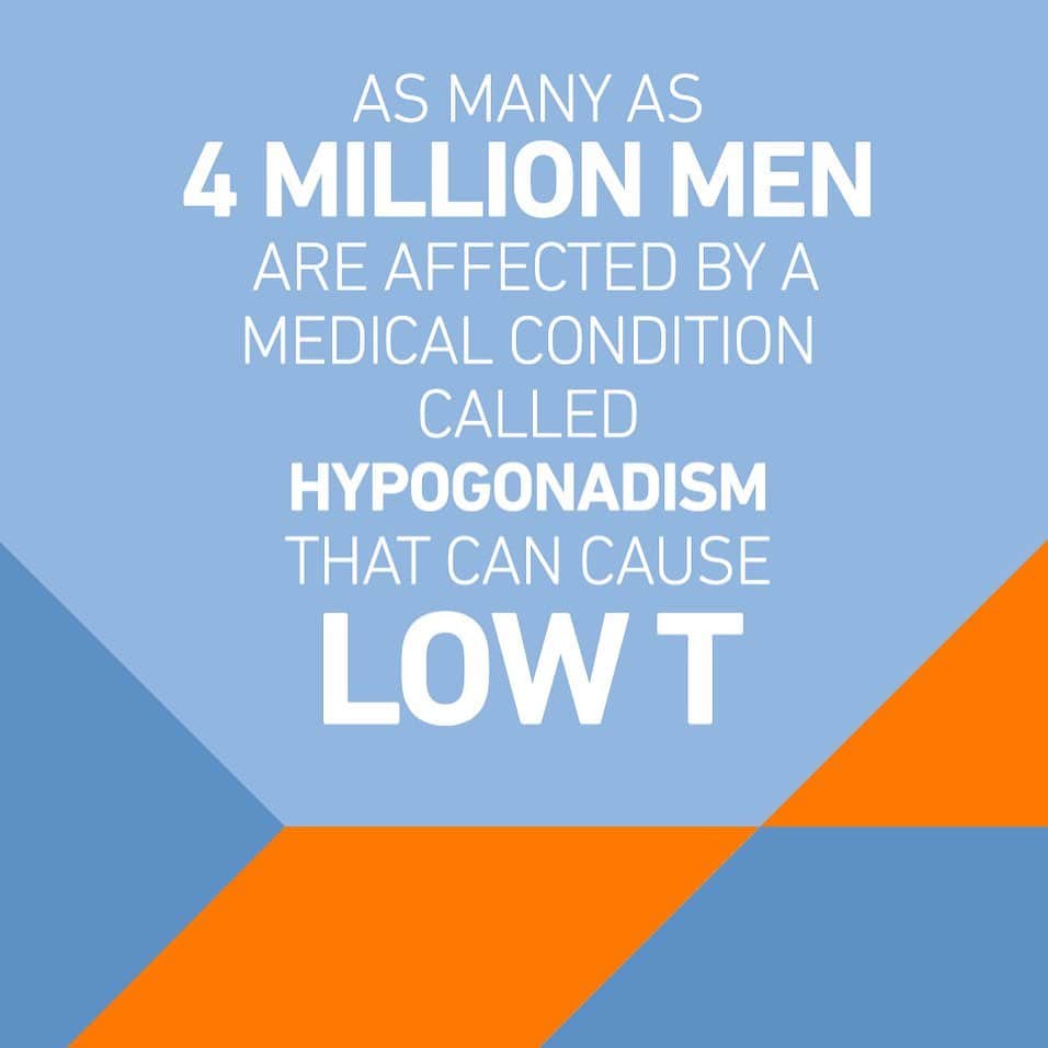 ビル・ランシックのインスタグラム：「Low testosterone due to a medical condition known as hypogonadism can be a serious issue. So, let’s talk about it. Swipe left to learn more and share this message to get the conversation started. #sponsored #lowt #lowtestosterone」