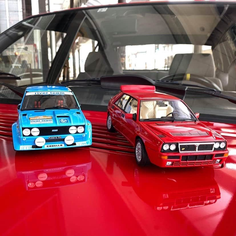 kyosho_official_minicar toysさんのインスタグラム写真 - (kyosho_official_minicar toysInstagram)「. 1/18 Die Cast Model #kyosho #fiat #fiat131 #abarth  #retromobile #classiccar #carsofinstagram #wrc #vintagecar #rallycar #italy #ilovefiat #rallylegend #evolution #automotivephotography #alitalia #pirelli #lancia #coffee #cafe #lancia #hfintegrale  #京商 #フィアット #ラリー #ランチア #純喫茶ツタヤ #コーヒー @tsutaya_coffee」12月8日 16時59分 - kyosho_official_minicar_toys