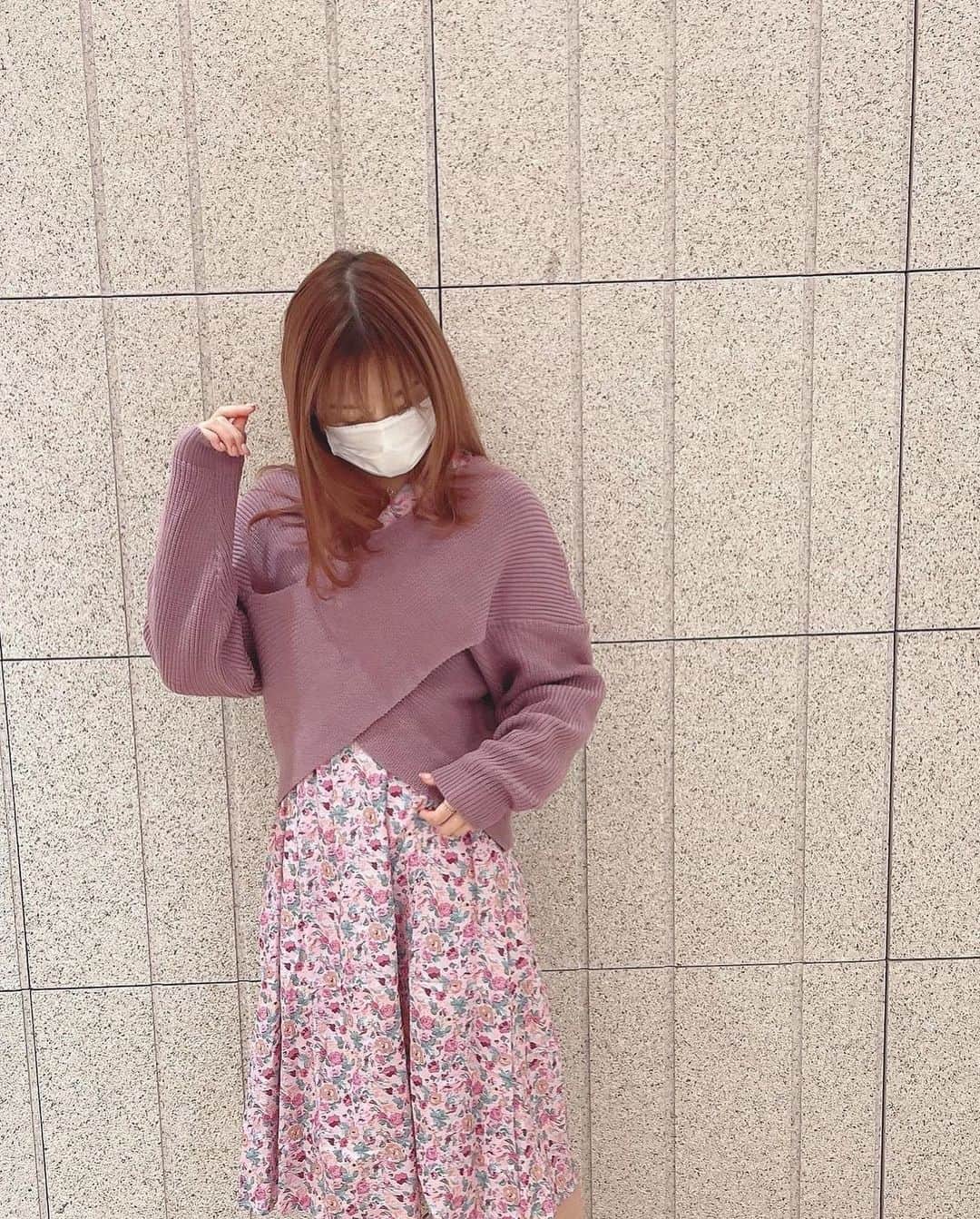 飯野雅さんのインスタグラム写真 - (飯野雅Instagram)「あまり着ない色だけど可愛い😍」12月8日 17時40分 - biichan_