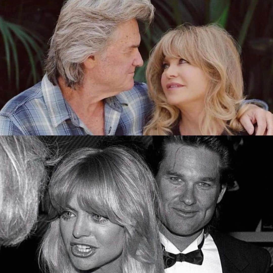 Style Fashion Luxuryのインスタグラム：「Goldie Hawn & Kurt Russel 😍  Can you guess how long they have been together?   Tag someone!」